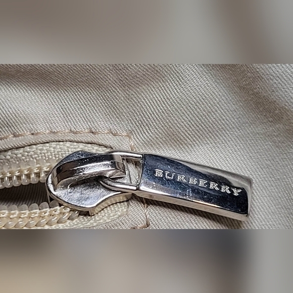 BURBERRY LONDON Black Canvas Tote Bag Made in Italy - Picture 12 of 15